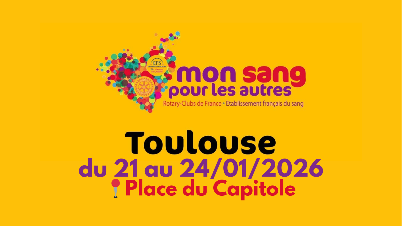 Mon Sang Pour Les Autres MSPLA 2026