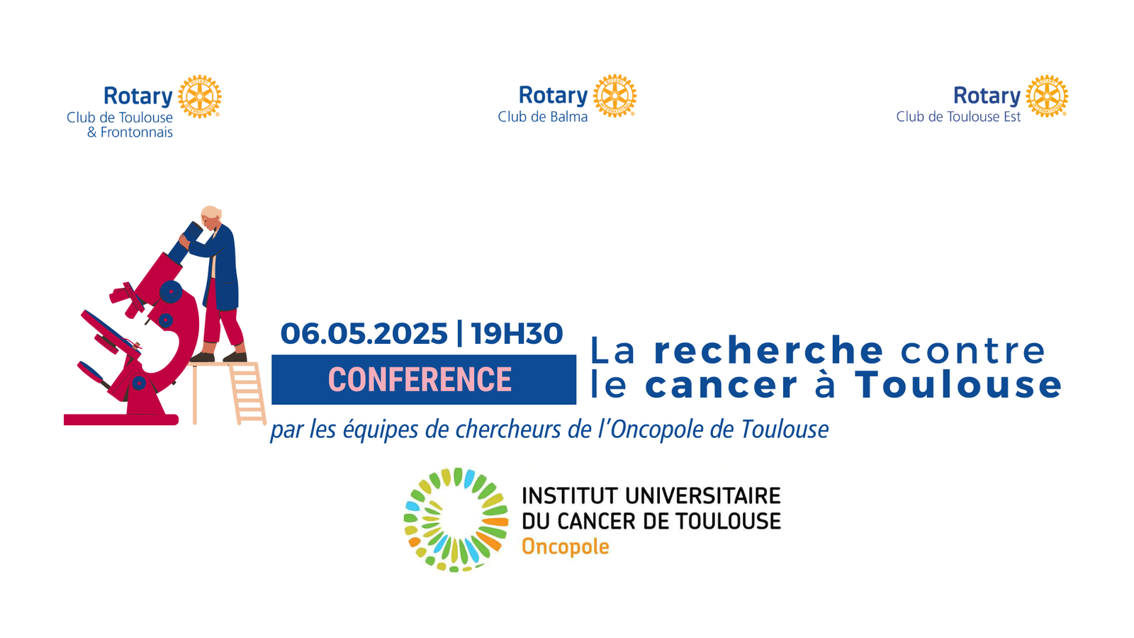 Conférence sur la Recherche sur le Cancer à Toulouse